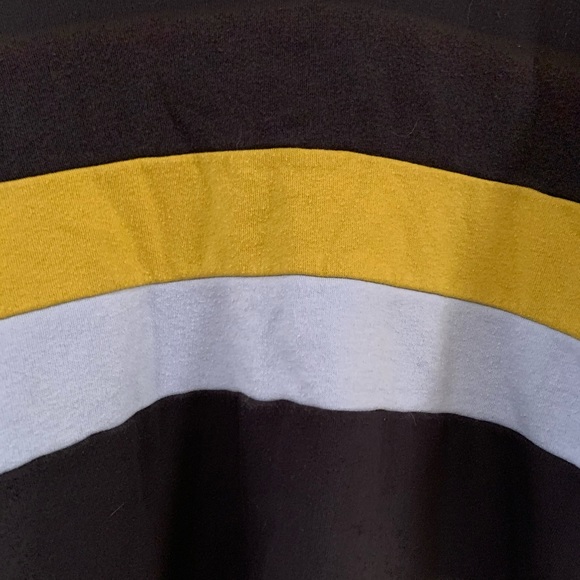 American Eagle Striped Cropped Sweatshirt - Picture 2 of 6